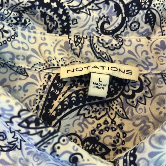 Bundle 3 Notations Blouse 1 M,  2 L - Picture 4 of 11